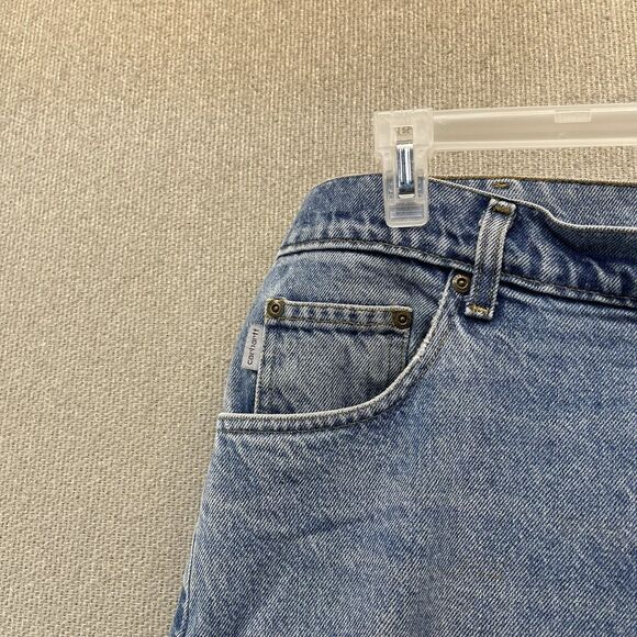 Carhartt B17 DST Relaxed Fit Straight Leg Jeans Men’s 38x36 Distressed Work - Picture 13 of 13